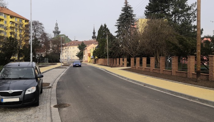 Úprava uličního prostoru ul. Jánošíkova