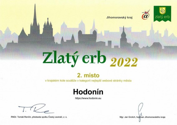 V krajském kole Zlatého erbu získal Hodonín stříbro