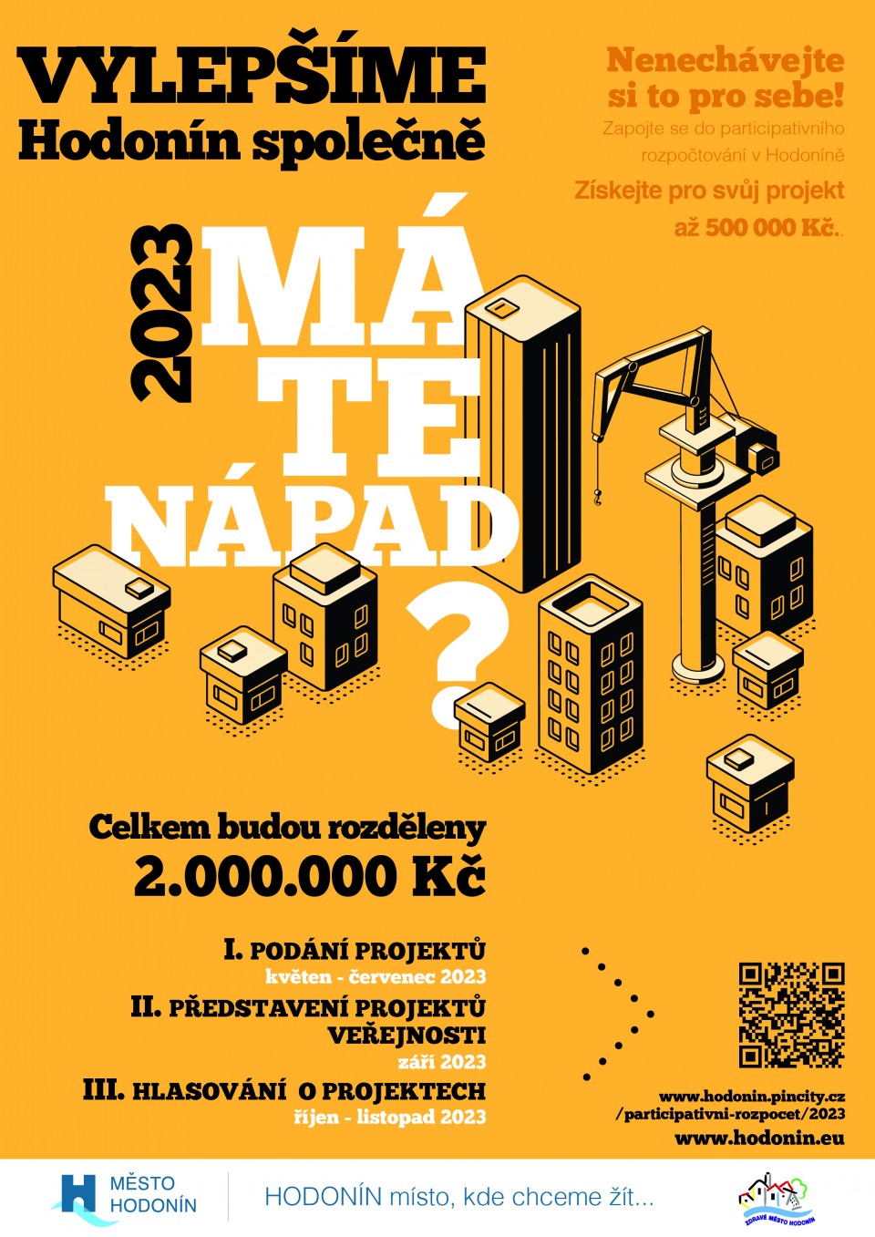 Představujeme projekty participace letošního ročníku Vylepšíme Hodonín společně