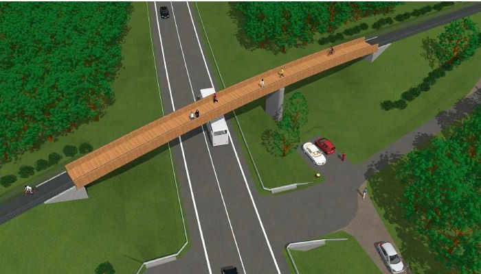 Lávka pro cyklisty a chodce