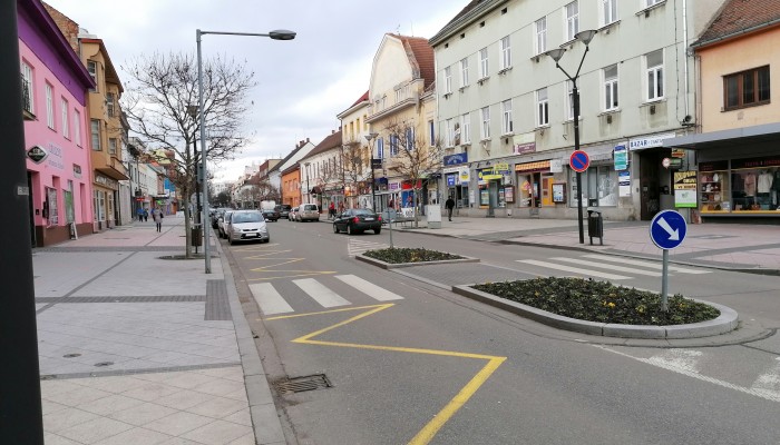 Parkování v centru města