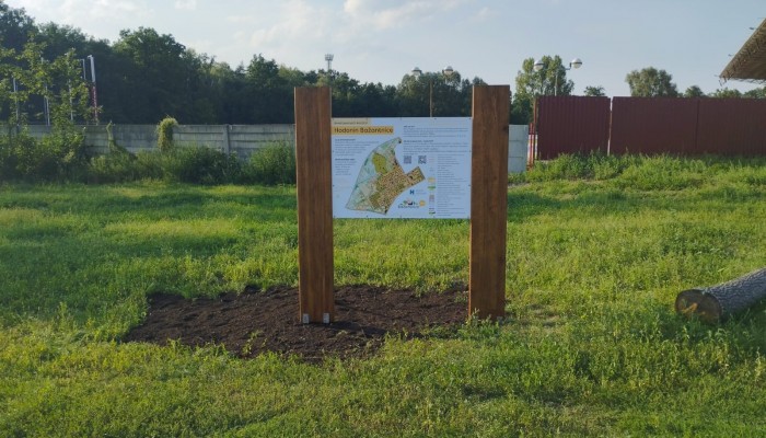 Mapa pro orientační běh + areál pevných kontrol
