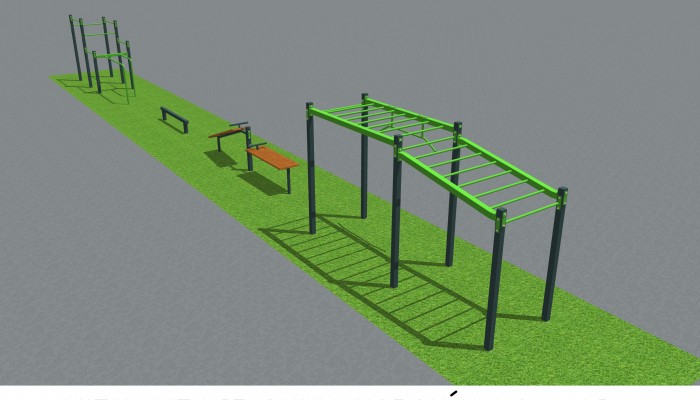 Venkovní workoutové hřiště u Zimního stadionu